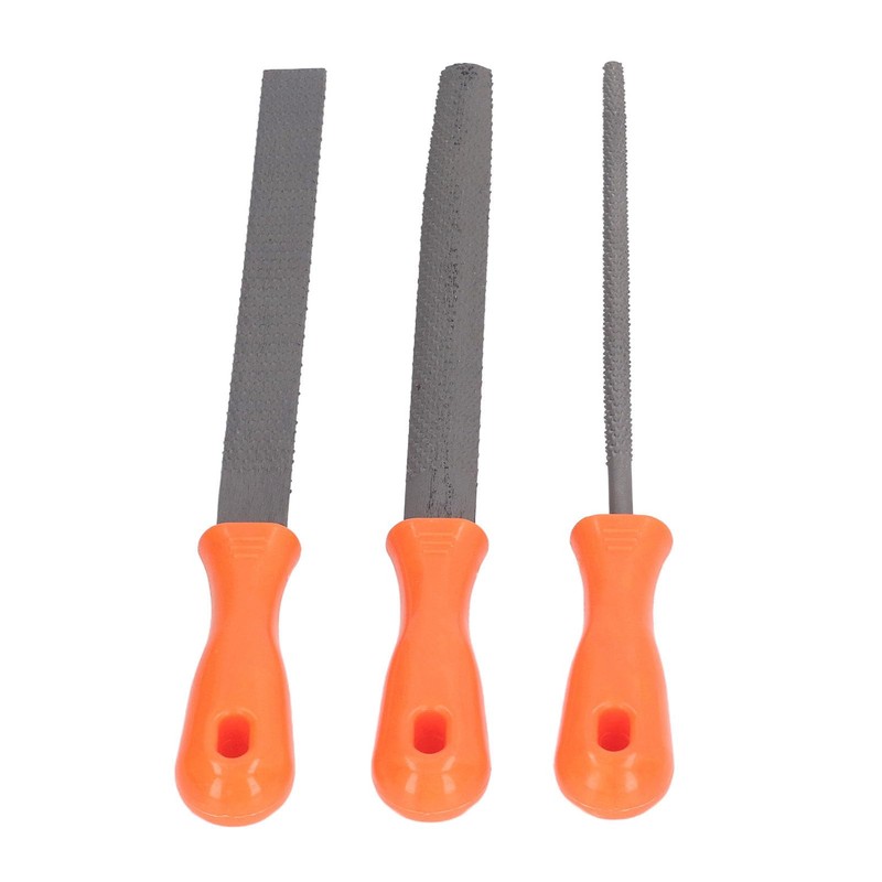 Wood Rasp File Set for 3Pcs Alloy Semi Round Woodworking