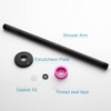 OFFO Shower Arm with Flange, 16 in Ceiling Mount Replacement