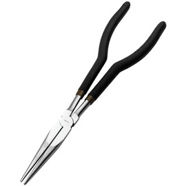 Performance Tool W1044 11-Inch Long Reach Long Nose Pliers Black