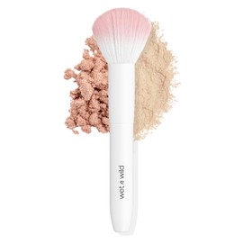 Wet n Wild Brocha Profesional para Polvo Facial | Powder Brush de Cerdas Sintéticas Ultra Suaves y Fibras Aterciopeladas | Ideal para Polvo sellador de maquillaje, Rubor y Bronceador| Cruelty Free y Vegana