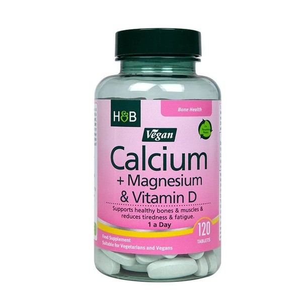 Holland & Barrett Vegan Calcium + Magnesium & Vitamin D