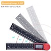 Bestgle Digital Angle Finder Ruler, 200mm/ 7" Digital Angle Finder