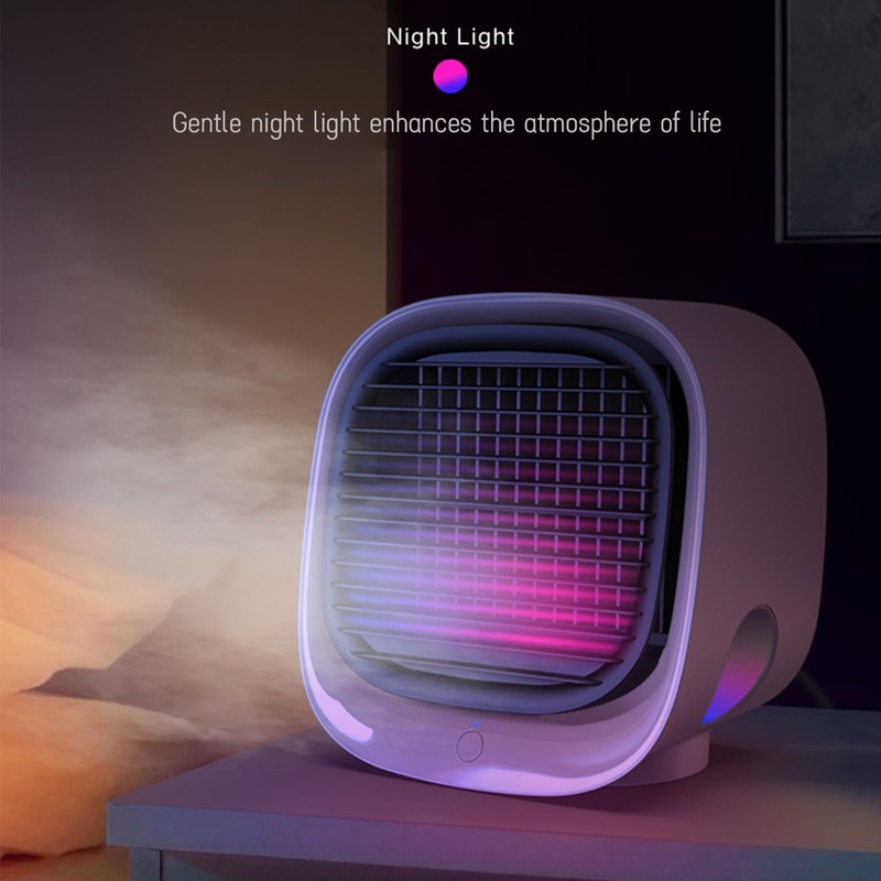 AnnuoYi Portable Air Cooler | Multi-Speed Portable Fan | Quiet
