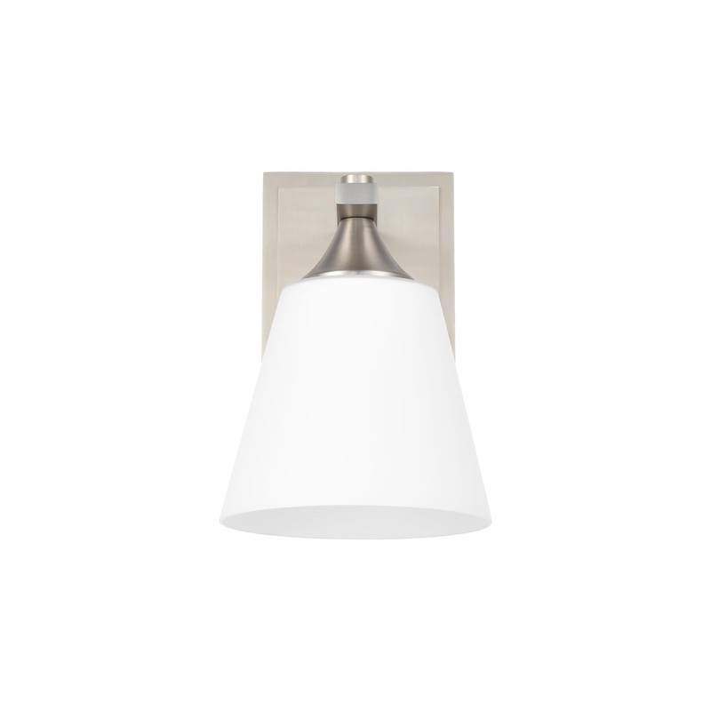 Brushed Nickel Wall Sconce Light, American Sconces Wall Lighting, Traditional