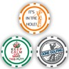 DA VINCI Golf Ball Marker Poker Chip Collection, 11.5 Gram