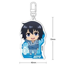 ACS24055/24055 Acrylic Keyring Sung Jinwoo E - Solo Leveling / ACS24055/24055 아크릴 키링 성진우E - 나 혼자만 레벨업