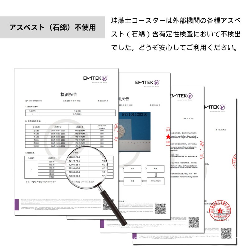 吸水 珪藻土コースター フラワー柄 おしゃれ 滑り止め こーすたー 大理石調 高吸水性 断熱 速乾