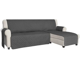 ISSUNTEX Sectional Couch Covers for Dogs, Reversible L Shaped Sofa Cover, Water Resist...