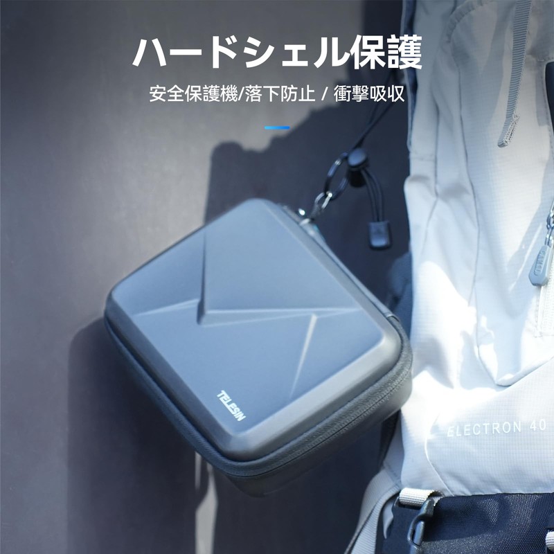 TELESIN Medium Storage Case, Compatible with DJI Action 5 Pro
