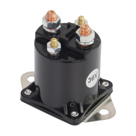 TXRXIZ 36 Volt Electric Golf Cart Solenoid Compatible with Club Car DS Golf Cart 4 Terminal Solenoid 1976-1998, Replaces OEM# 8016