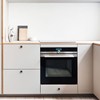 Ravinte 25 Pack 1-3/16 Inch Matte Black Kitchen Square Cabinet