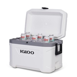 Igloo 54 Qt Marine Ultra Cooler, White