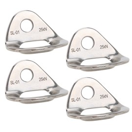 4 Pcs Climbing Hanger Stainless Steel Durable Rock Climbing Accessories for High Altitude Operations