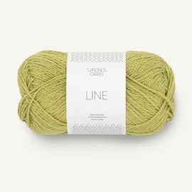 SANDNES GARN Line – Colour: Sunny Lime (9825) – 50 g/Approx. 110 m Wool