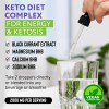Keto 2000mg Gotas Con Cetonas Exógenas Bhb Fabricadas En Usa