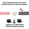 HangSmart TV Soundbar Mount NO Stud Easy Install, DIY Universal