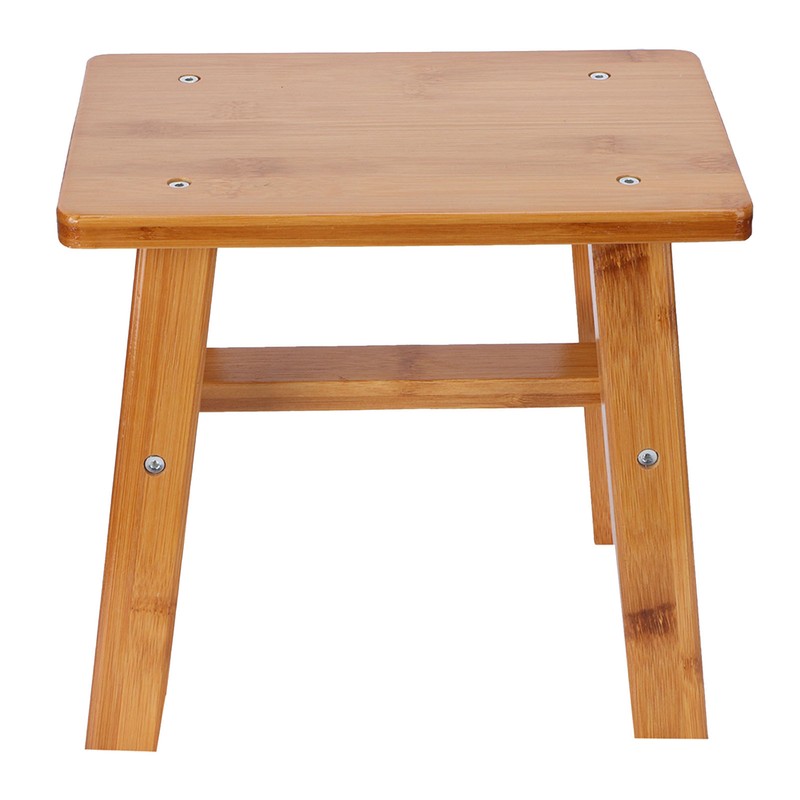 Multipurpose Small Bamboo Stool Low Stool Children Bench for Home