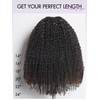 LUVME Human Hair Wigs Glueless 5x5 Curly Wig Human Hair