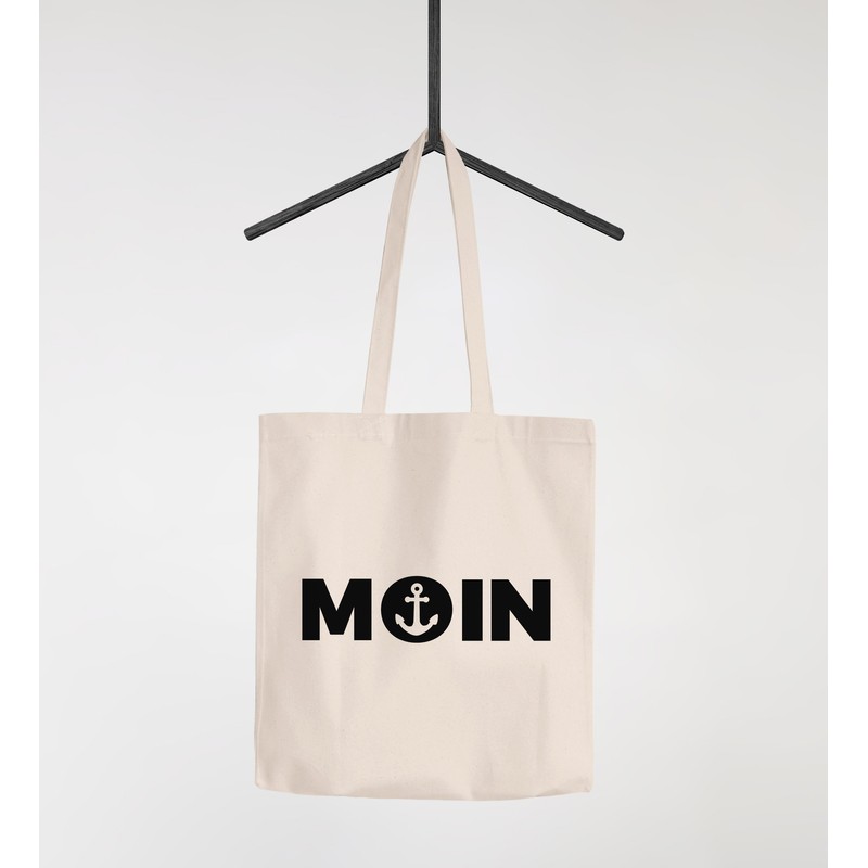 Moin Jute Bag with Anchor Anchor Cotton Bag Tote Bag