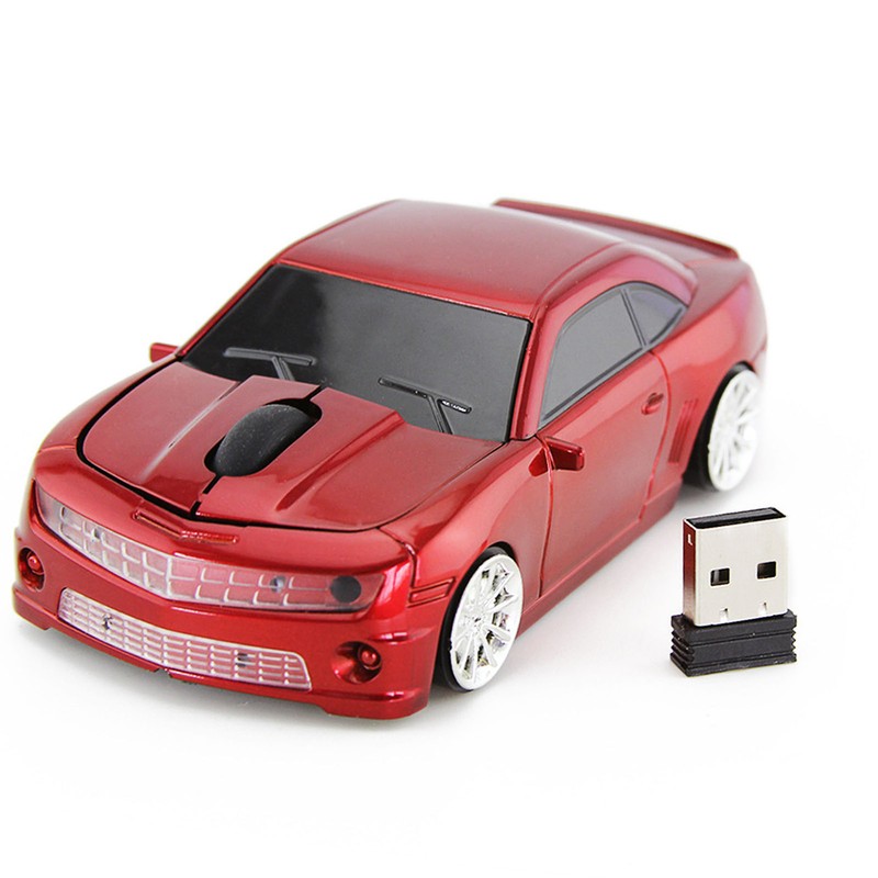 Sport Car Shaped Wireless Computer Mouse 2.4G High Accuracy Sensor