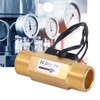 Water Flow Sensor Switch with 1/2-inch Interface Electromagnetic Flowmeter Industrial