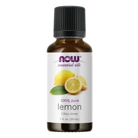 Lemon Essential Oil, 1.0 fl oz (30 ml), NOW Essential Oil (Aroma Oil)