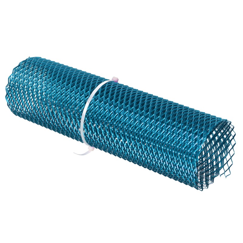Car Front Center Grid Grille Rhombic Mesh Stable Structure Aluminum