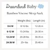 DREAMLAND BABY Bamboo Viscose Sleep Sack (12-24 Months). Ultra Soft