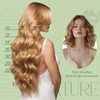 RUNATURE Blonde Clip in Hair Extensions Real Human Hair Clip