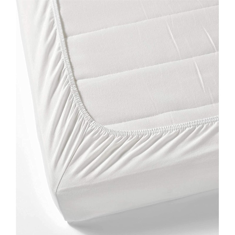Egyptian Cotton 30cm Extra Deep Fitted Sheet T-200 Thread Count