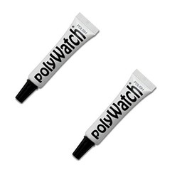 PolyWatch Plastic Watch Crystal Scratch Remover Polish Tool SS013059000-2 Pack