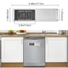Elegant Dishwasher Magnet, Clean Dirty Sign Indicator with Slide Design,