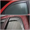 DNA MOTORING WVS-038 Dark Smoke Vent Window Visor Deflector Rain/Sun
