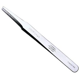 Style 2ASA Economy Tweezer with Flat Round Tips, 4-3/4"