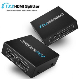 4K HDMI Splitter 1 In 2 Out for Monitor Video 4K