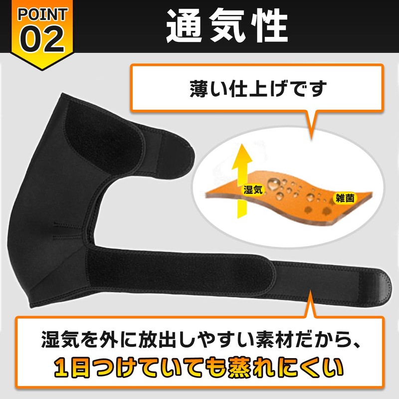 肩サポーター 五十肩 四十肩 脱臼 筋トレ スポーツ 肩 サポーター プロテクター 男女兼用