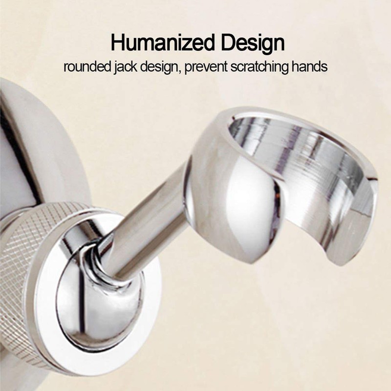 Handheld Shower Head Holder Omni Directional Copper 360 Degree Adjustable