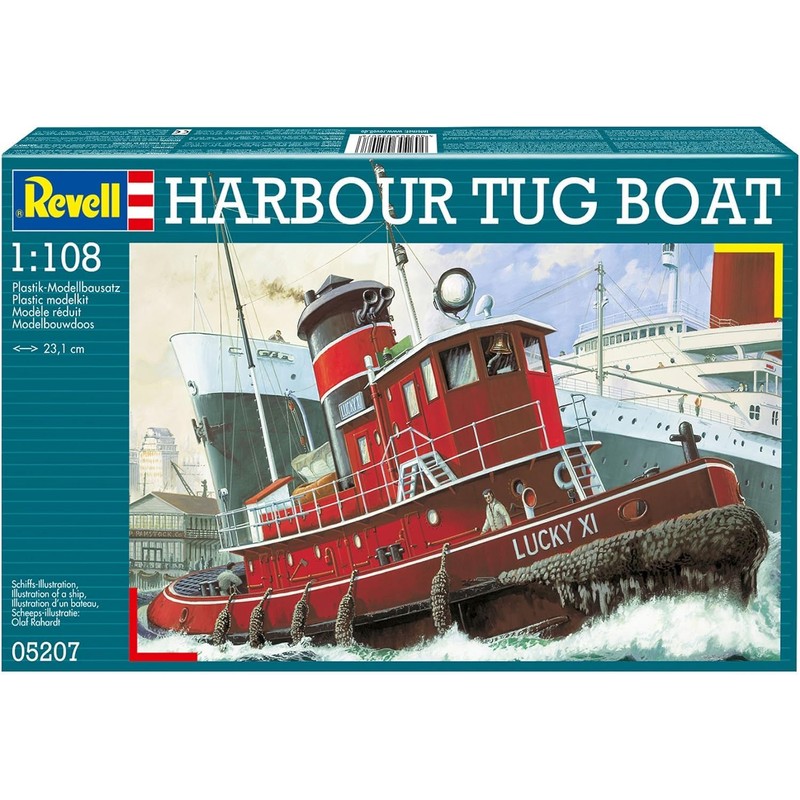 Revell 1:108 Scale Harbour Tug boat