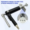 ZKTOOL Air Powered Brake Piston Wind Back Tool, Pneumatic Brake