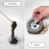 Hair Catcher for Shower Drain & Bathtub – TubRing Pop-Up