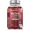 Biotin Gummies - 120 Chewable B7 Vitamin Gummies - with