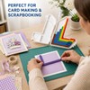 Domefahaso 7‑Pcs Card Making Alignment Guides Set with Case