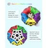 ROXENDA Dodecahedron Cube, Pentagon Speed Cube - Easy Turning &