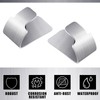 8 Pcs Metal Shelf Bracket Clips Compatible with IKEA Fabrikor