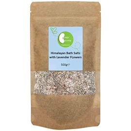 Himalayan Bath Salts with Lavender Flowers by Busy Beans (500g)