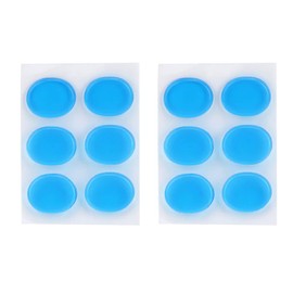 12 Pcs Drum Moongels Blue, Drum Damper Drum Tone Control Drum Accessories for Drums Tone Control