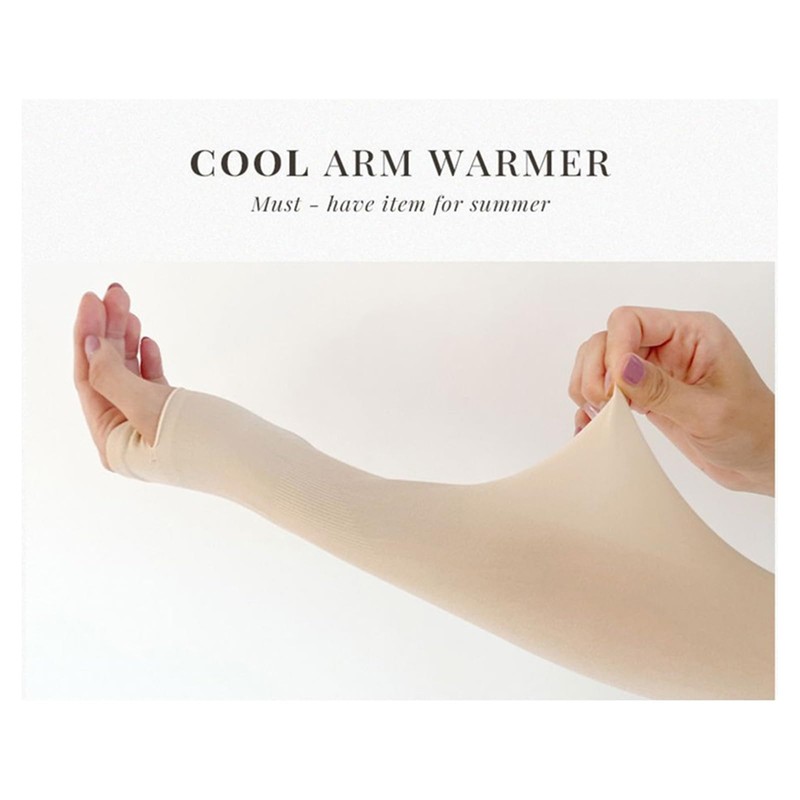 LUOFENG Summer Sleeves, 2 Pack UV Sun Arm Sleeves for