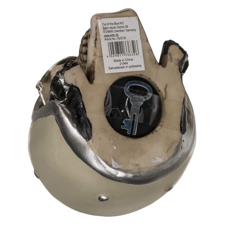 OOTB 78/5735 Totenkopf, Spardose, Mehrfarbig
