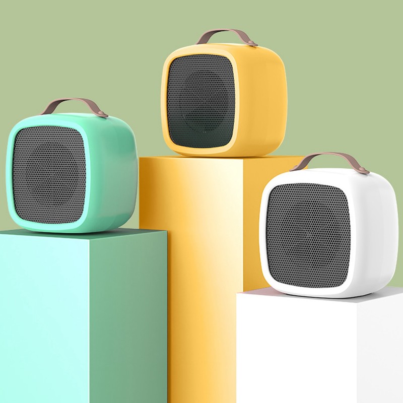 Mini Electric Heater Fan with Handle Desktop Winter Warmer for