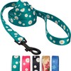 CollarDirect Floral Dog Leash Nylon Pattern Flower Print Adjustable Pet